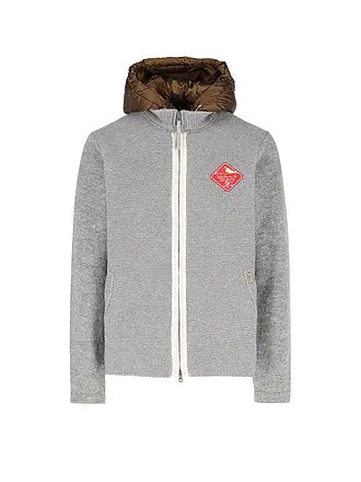 LUIS TRENKER | Strickjacke LUWALLACE | hellgrau